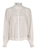 Jill S Voile Blouse - Ivory