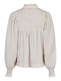 Jill S Voile Blouse - Ivory