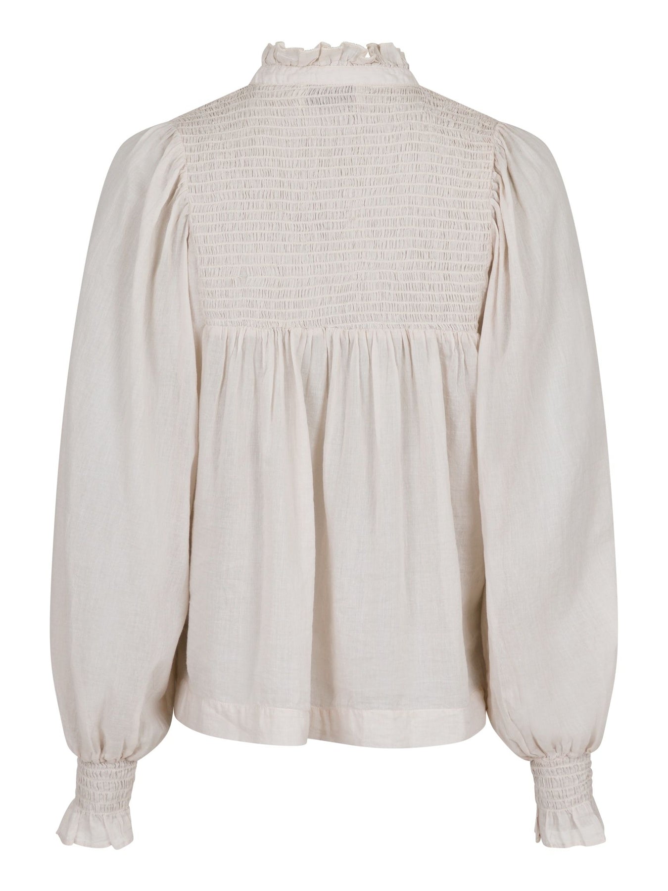 Jill S Voile Blouse - Ivory