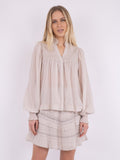 Jill S Voile Blouse - Ivory