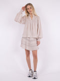 Jill S Voile Blouse - Ivory