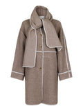 Kitty Twill Coat - Sand Melange