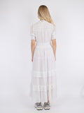 Sophie S Voile Dress - Vit