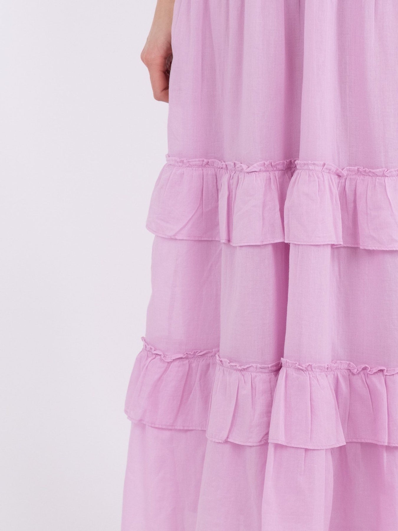 Sophie S Voile Dress - Rose