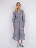 Olivia Botanical Dress - Blue