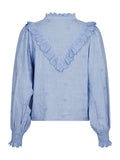 Degas Blouse - Light Blue