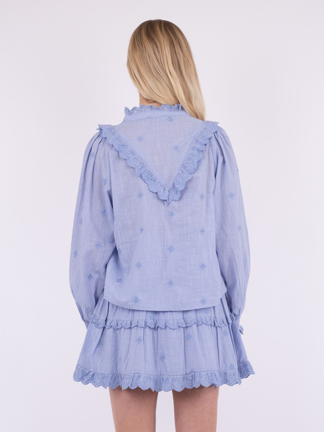 Degas Blouse - Light Blue