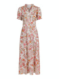 Kanza Rose Field Dress - Rose