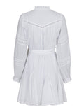 Birgitte S Voile Dress - White