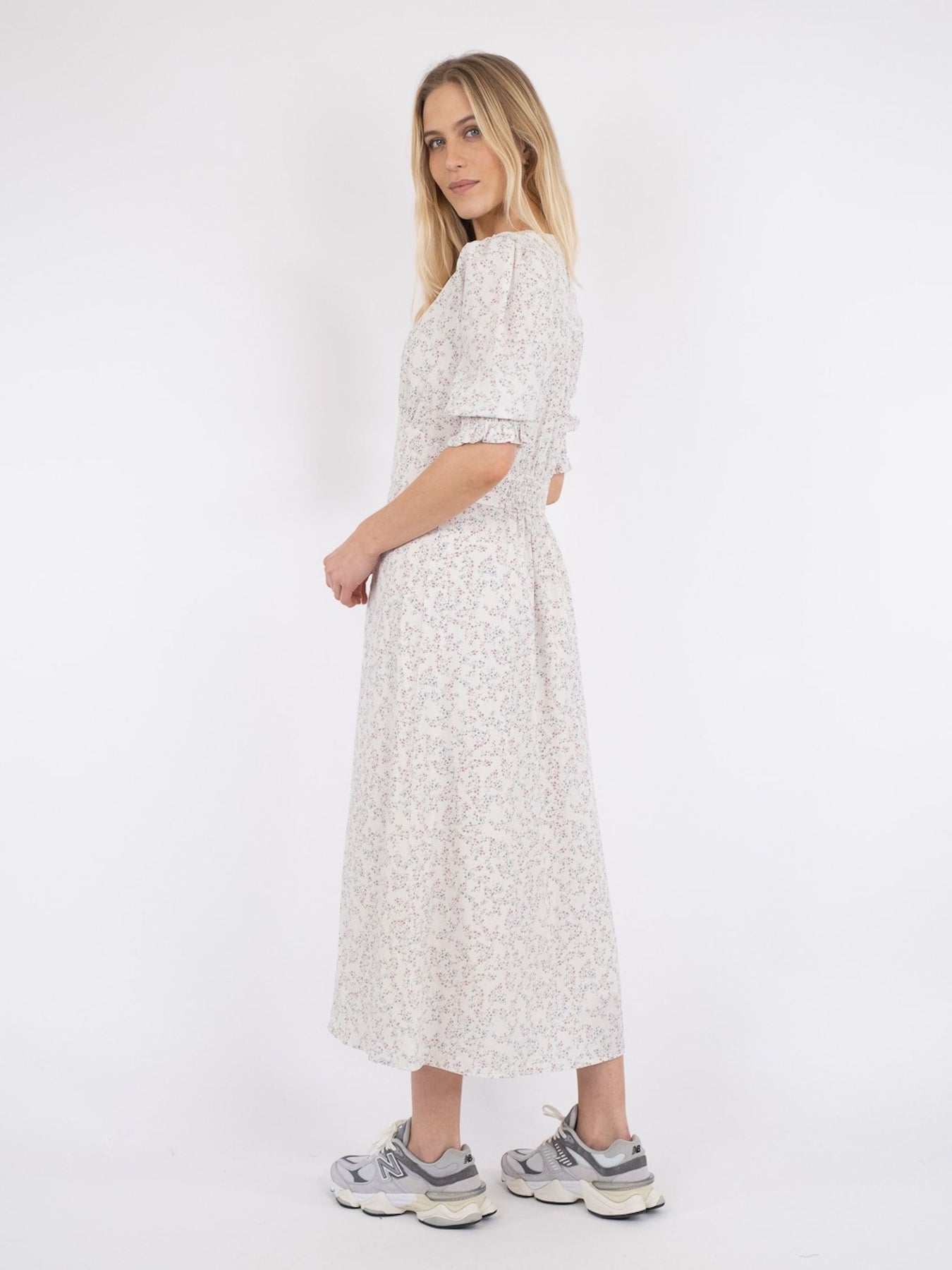 Valley Finest Flower Dress - Dusty Rose