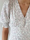 Valley Finest Flower Dress - Dusty Rose