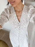 Valley Finest Flower Dress - Dusty Rose