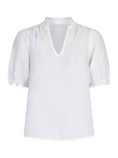 Odesa Linen Blouse - White