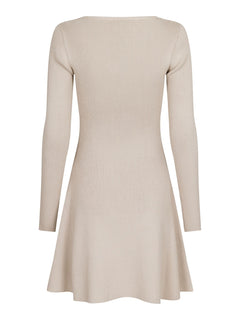 Addams Knit Dress - Sand
