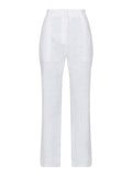 Alice Heavy Linen Pants - White