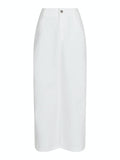 Frankie Denim Skirt - Off White