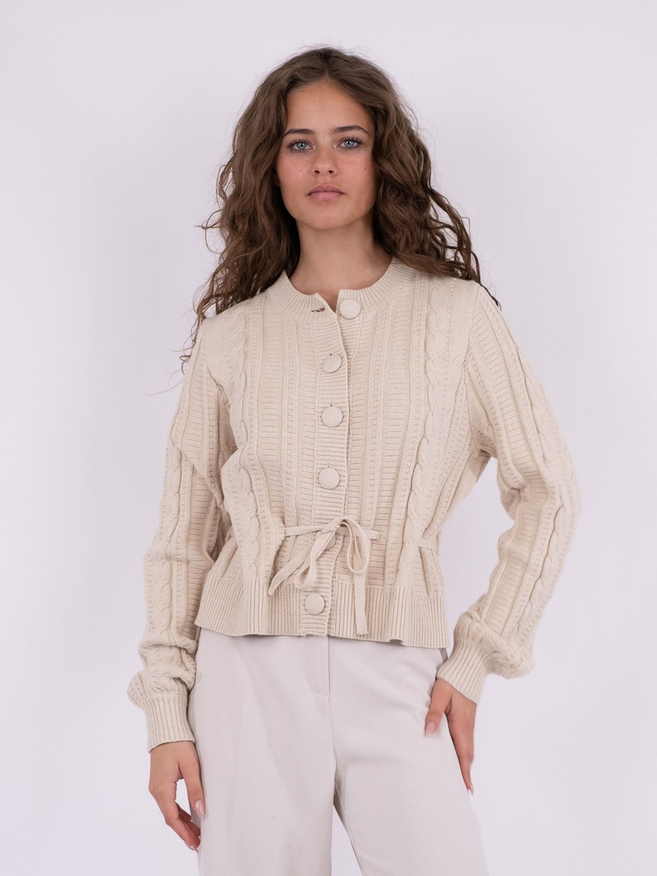 Molina Knit Cardigan - Sand