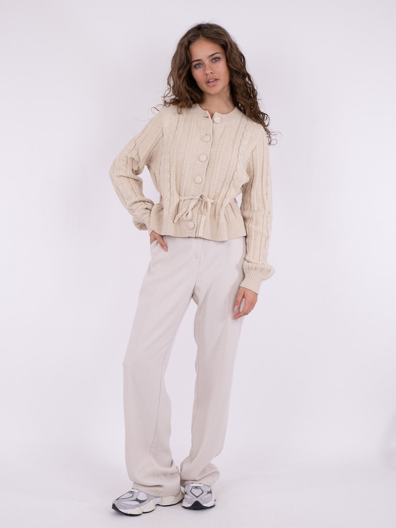 Molina Knit Cardigan - Sand