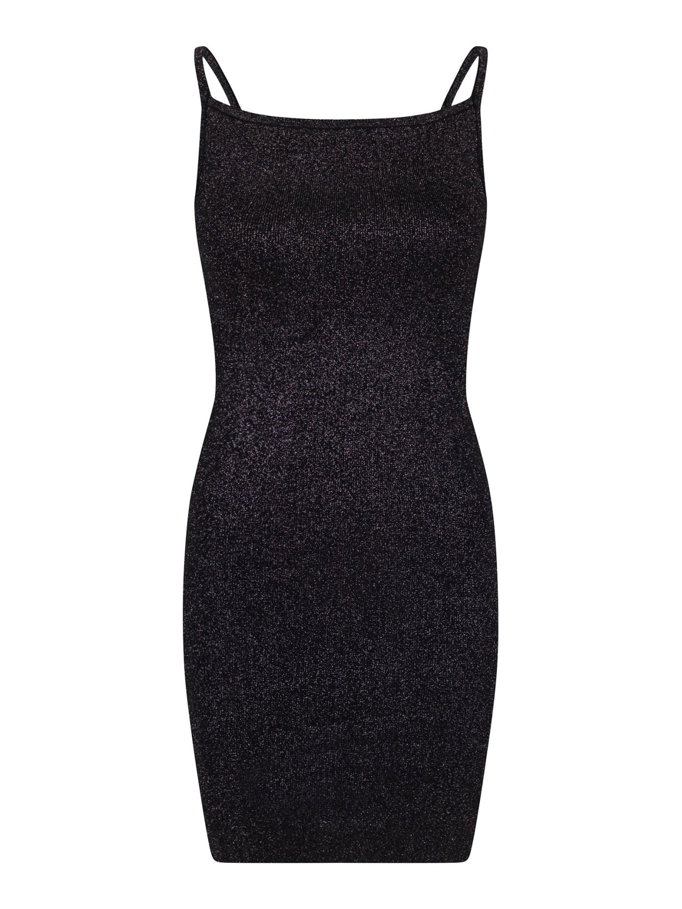 Contima Glitter Knit Dress - Black