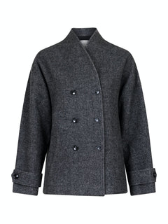 Pippa Twill Jacket - Black