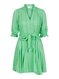 Rigitta S Voile Dress - Apple Green