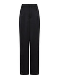 Alessandra Heavy Sateen Pants - Black