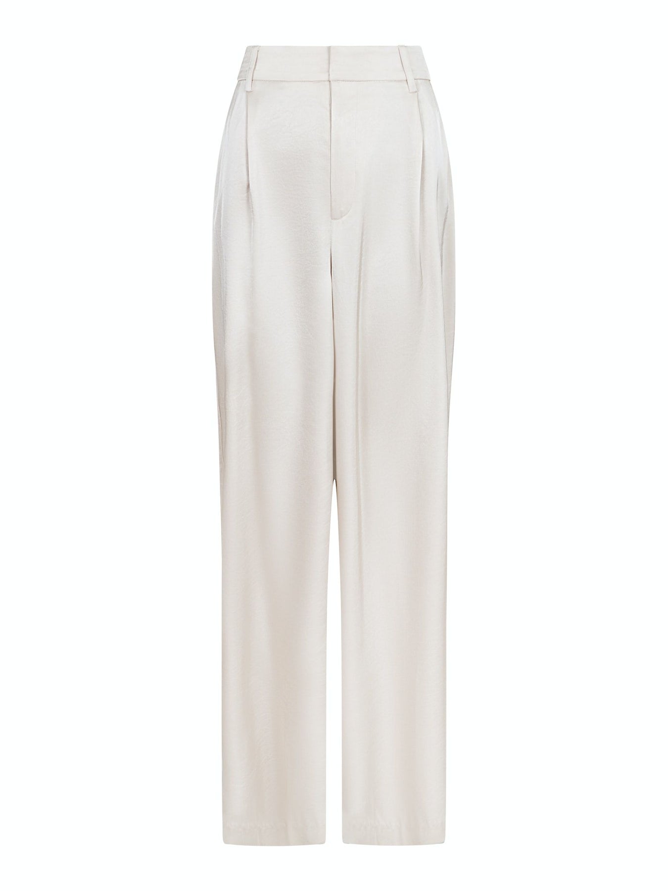 Alessandra Heavy Sateen Pants - Ivory
