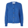 Lulu Ls Knit Short Cardigan - Nebulas Blue