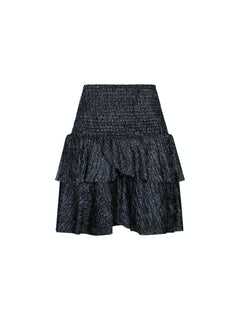 Carin Glitz Skirt - Silver