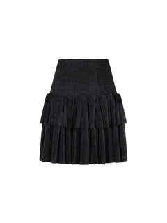Carin Glitz Skirt - Black