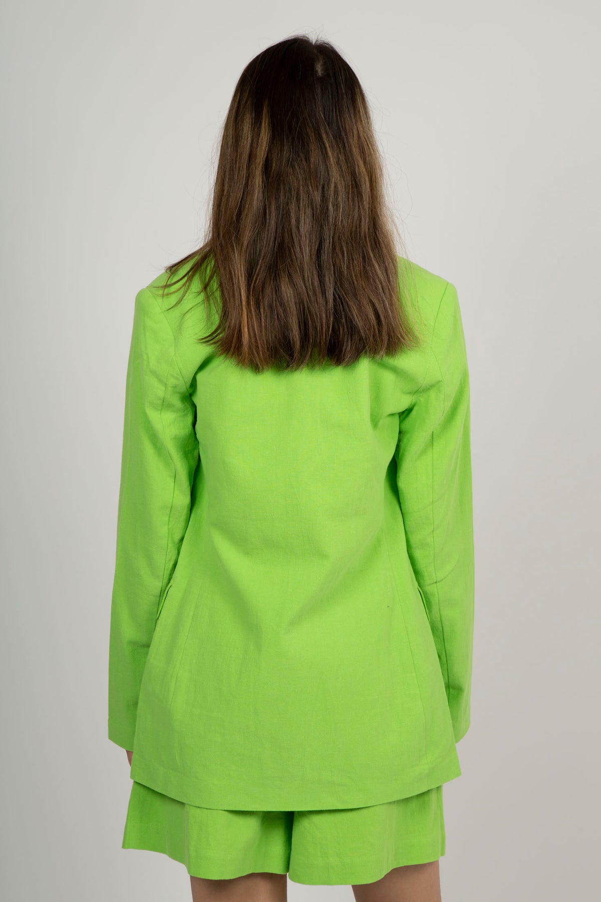 Malvina-Ida LS Blazer - Greenery