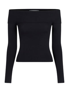 Jessy Knit Blouse - Black