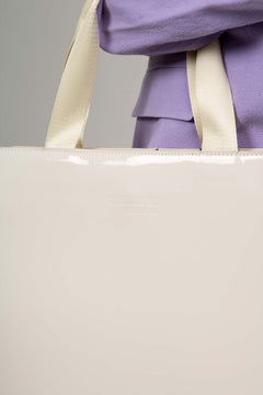 Ruby Shiny Handbag - Sandshell