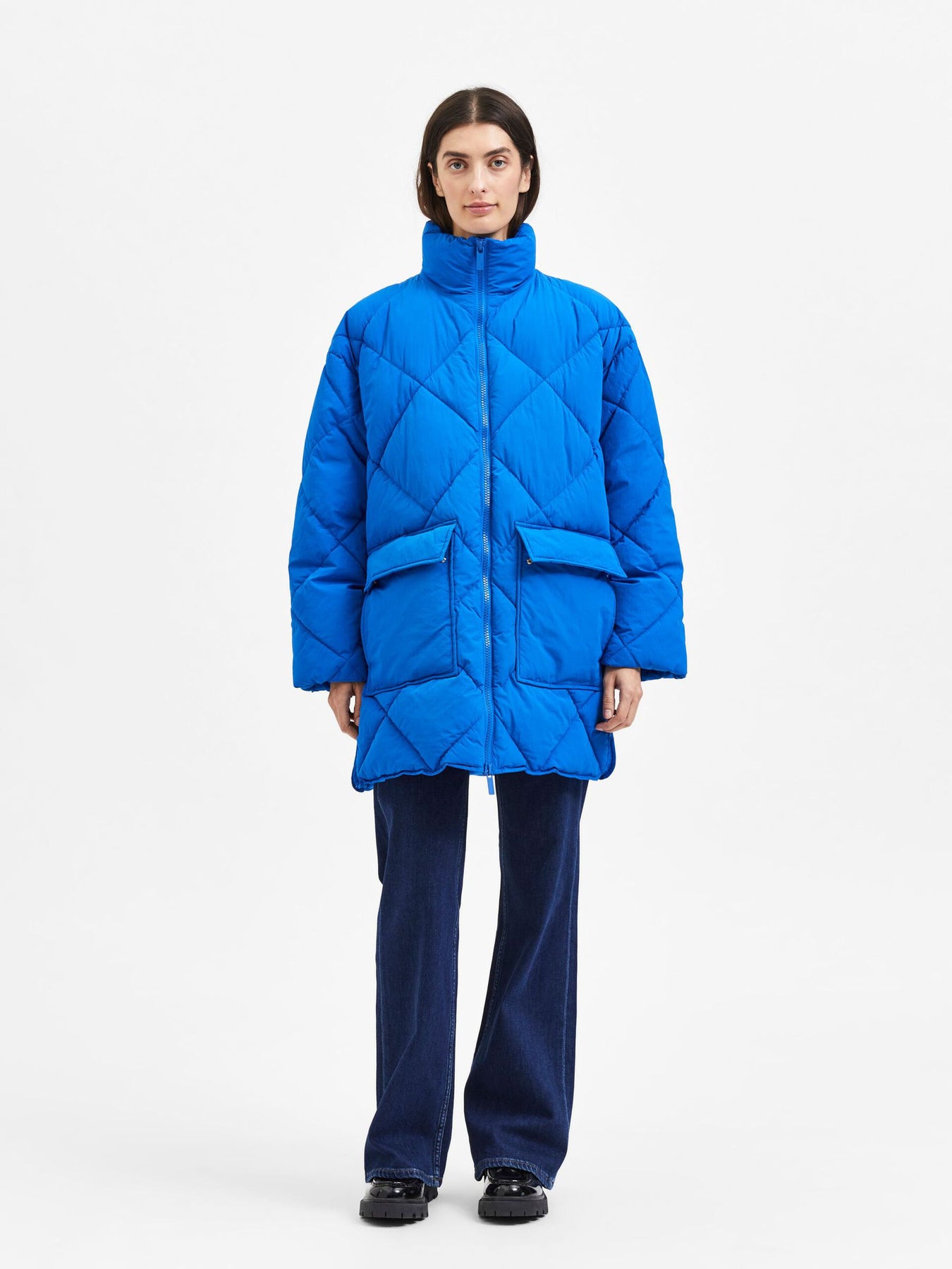 Heidi Puffer Jacket - Princess Blue