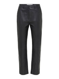 Marie Mw Leather Pants - Black