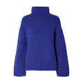 Gabella LS Knit High-Neck W - Surf The Web Melange