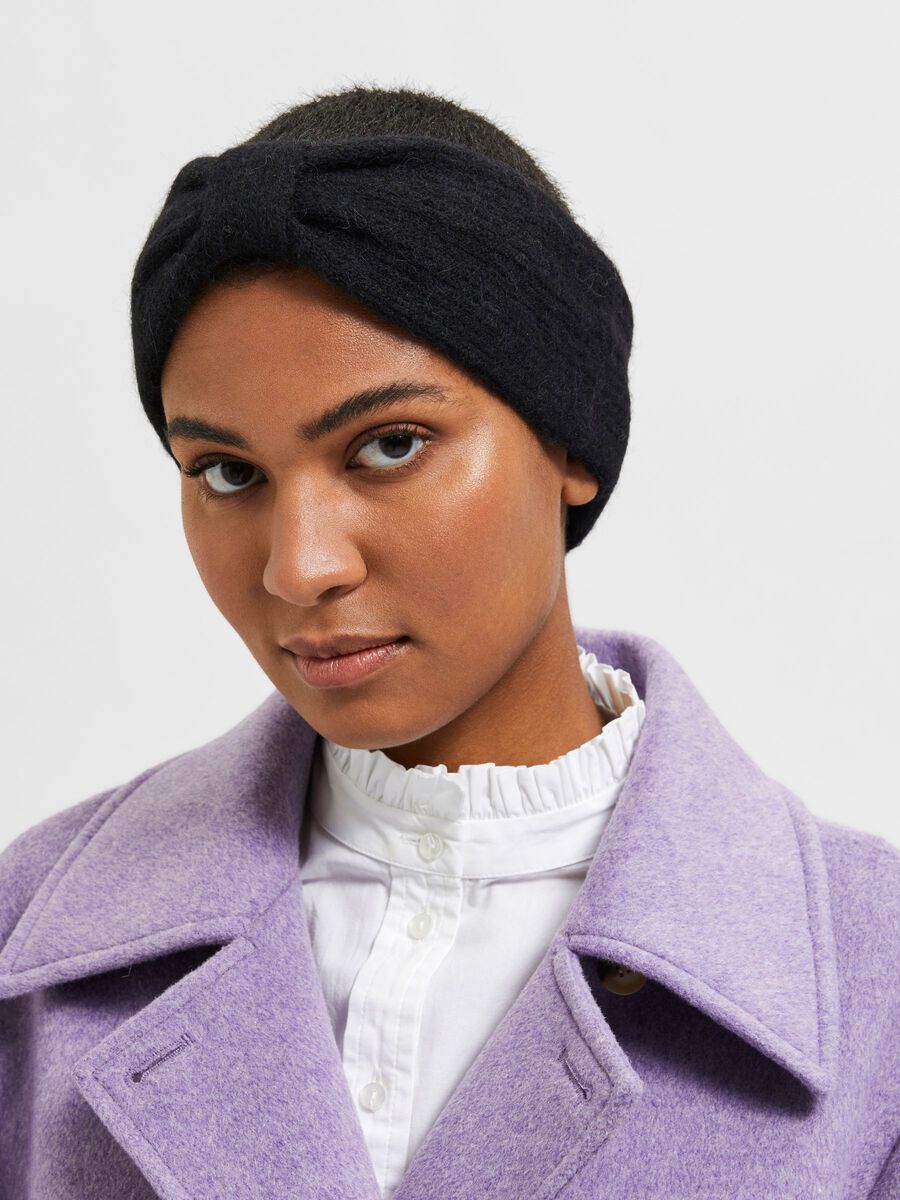 Lulu Linna Knit Headband - Black