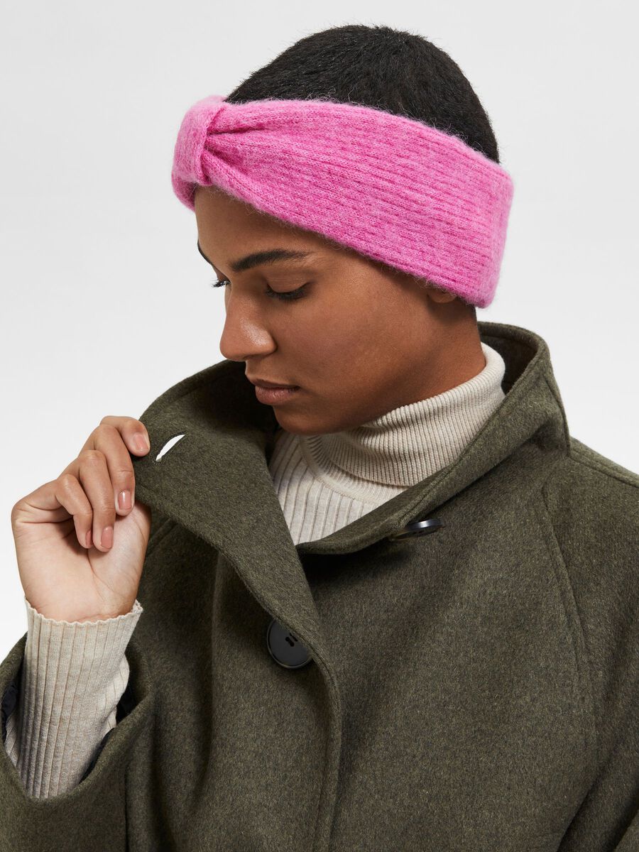 Lulu Linna Knit Headband - Phlox Pink Melange