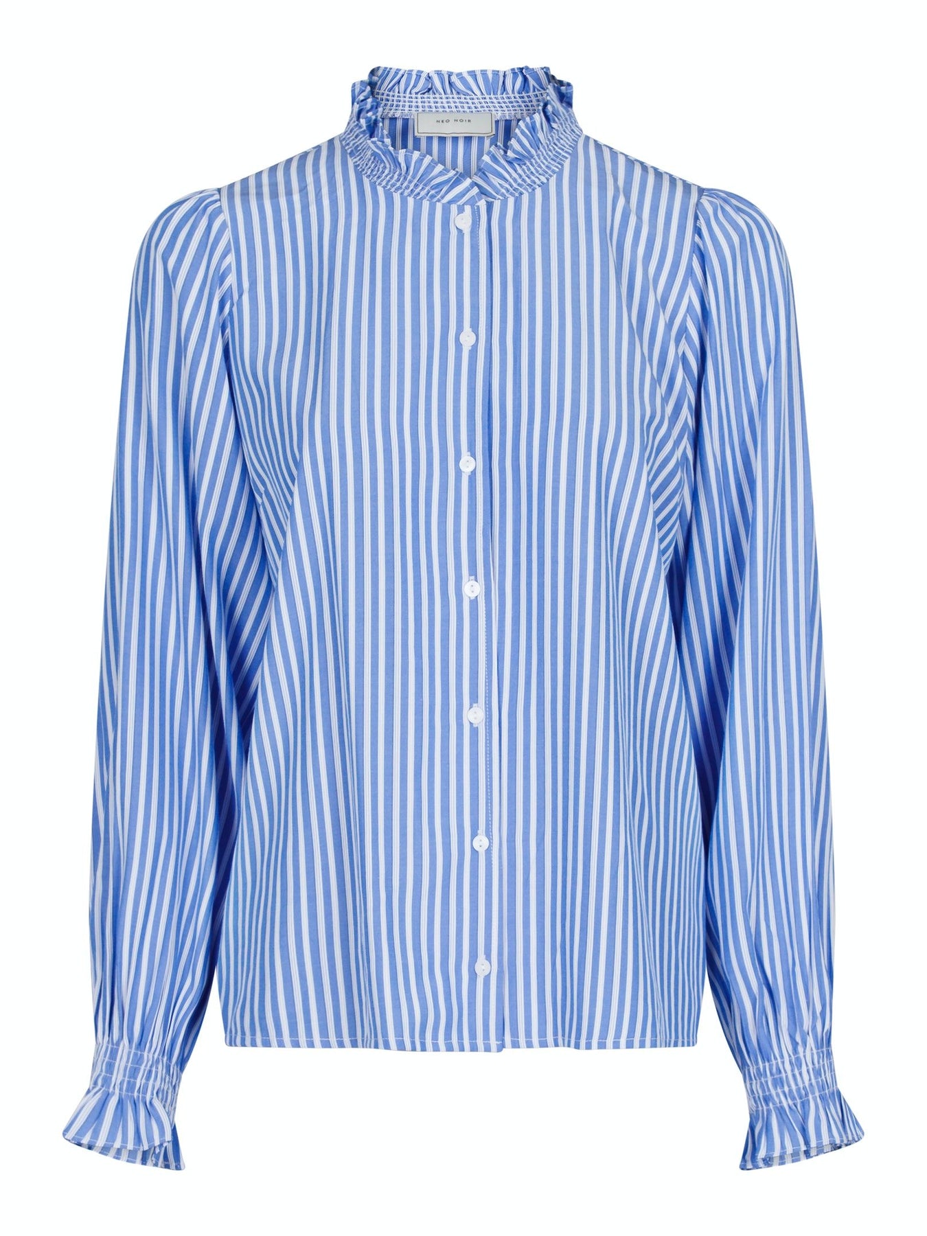Brianna Stripe Blouse - Blue