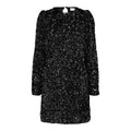 Selected Femme Colyn LS Short Sequins Dress - Svart