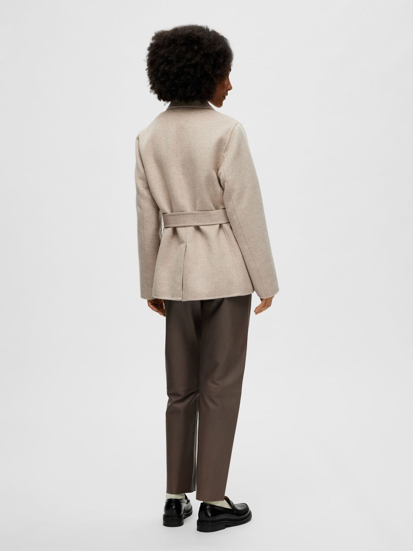 Tara Handmade Jacket - Sandshell Melange