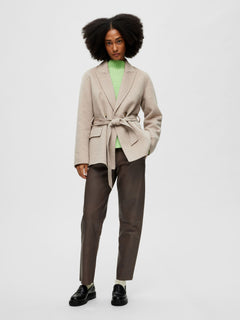Tara Handmade Jacket - Sandshell Melange