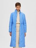 Frida Quilted Coat - Ultramarine