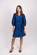 Lotte-Siv 3/4 Short Dress - Svart