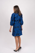 Lotte-Siv 3/4 Short Dress - Svart