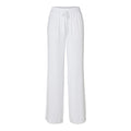 Viva-Gulia HW Long Linen Pant - Bright White