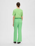 Viva-Gulia HW Long Linen Pant - Absinthe Green