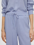 Viva-Gulia HW Long Linen Pant - Blue Heron