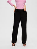 Myla Hw Wide Pant - Black