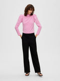 Myla Hw Wide Pant - Black